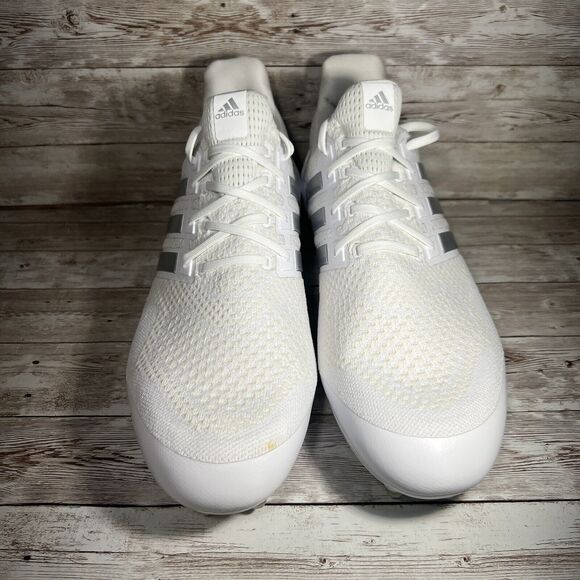Adidas UltraBoost PE Football Cleat Shoe White/Silver Mens Size 13.5 HP8836 New main image 7